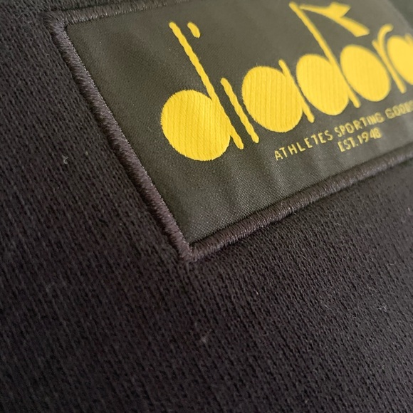 Diadora 100% Cotton Crew Neck Sweater   Sweatshirt Men’s Size S Made in Italy - Picture 8 of 16